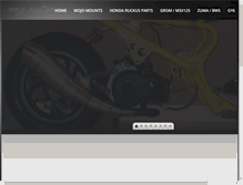 Tablet Screenshot of mojo-customs.com